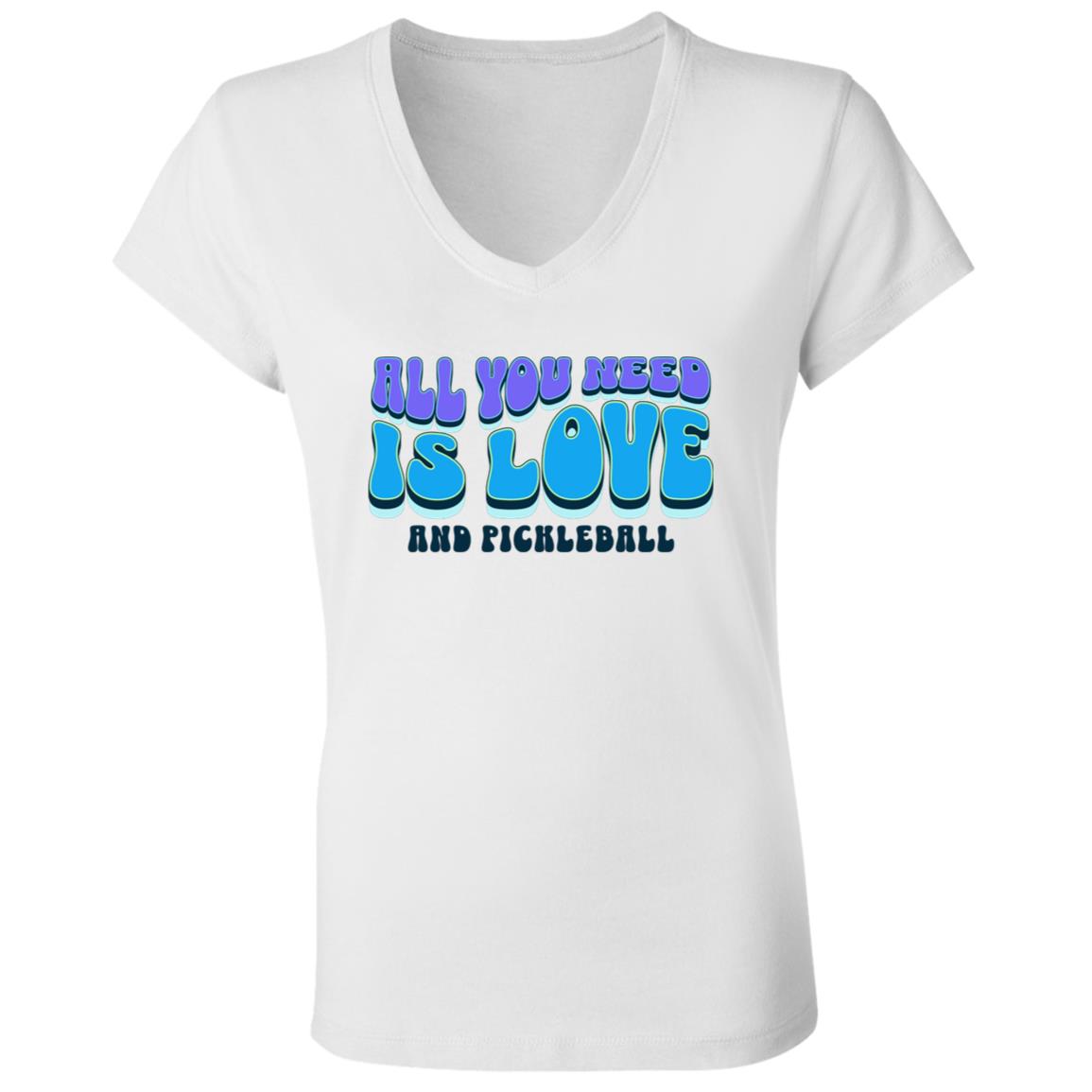 Women's Cotton V-neck T-shirt