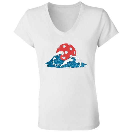 Women's Cotton V-neck T-shirt