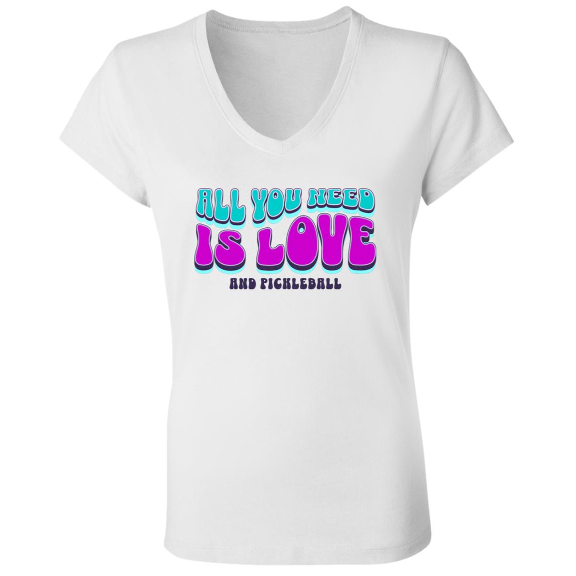 Women's Cotton V-neck T-shirt