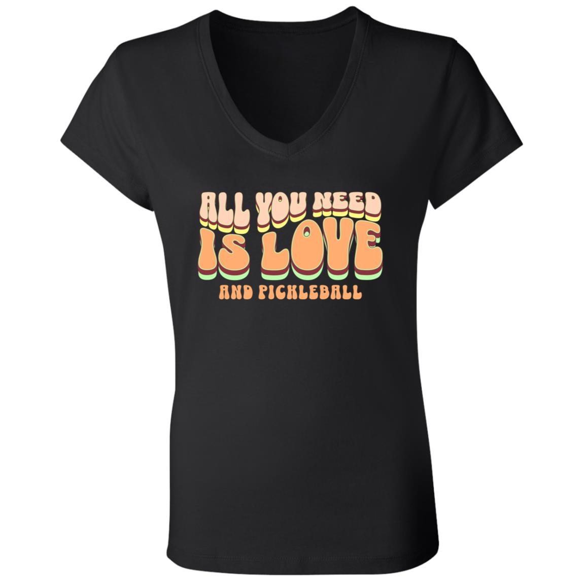 Women's Cotton V-neck T-shirt