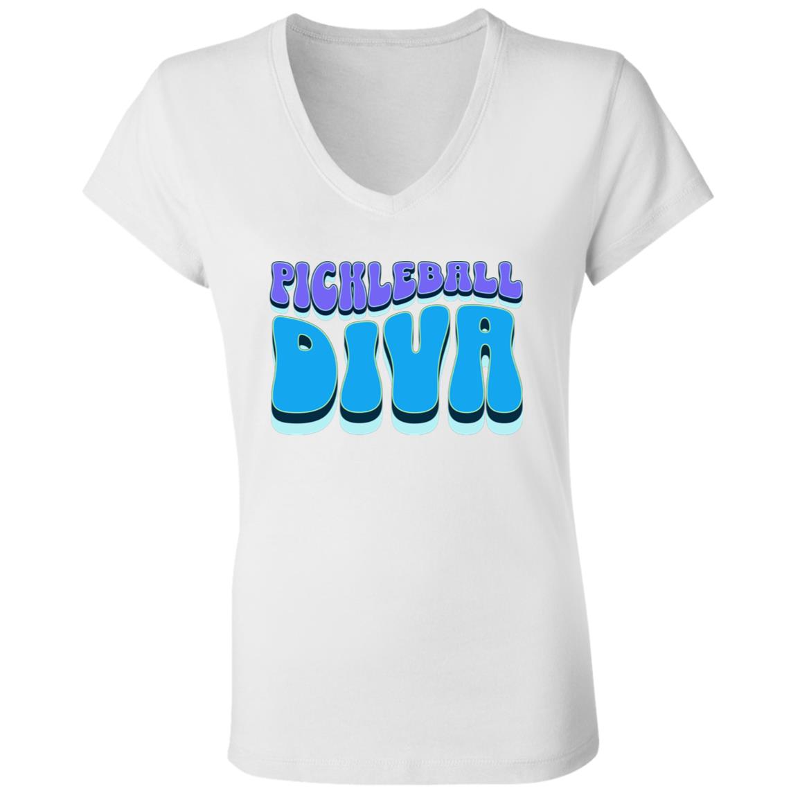 Women's Cotton V-neck T-shirt